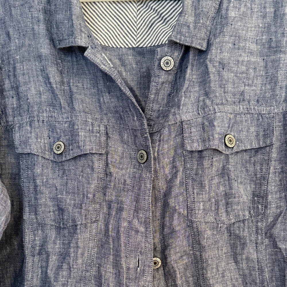 Jones and Co. Linen Jacket - Picture 3 of 3